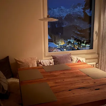 Fantastic Panorama Flat In Apartment St. Moritz