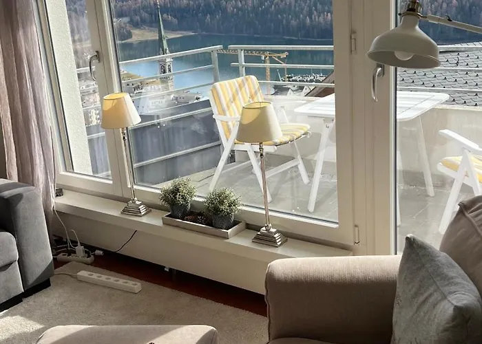 Fantastic Panorama Flat In * St. Moritz