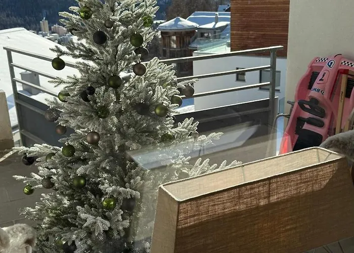 Lägenhet Fantastic Panorama Flat In St. Moritz