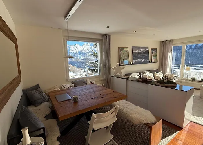 Fantastic Panorama Flat In * St. Moritz